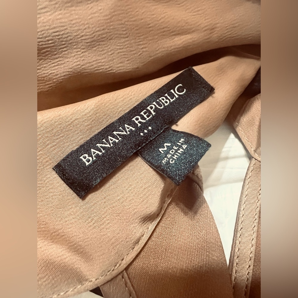 NEW Elegant Banana Republic Dark Caramel Dress - Picture 5 of 7